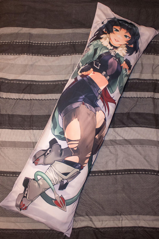 ZZZ Jane Doe Dakimakura Pillowcase |  50x150cm Two Way Tricot Daki Body Pillow Zenless Zone Zero