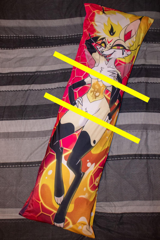 Helluva Boss Queen Bee Mature Dakimakura Pillowcase |  50x150cm Two Way Tricot Daki Body Pillow