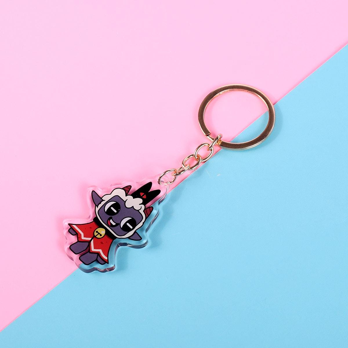 Cult of the Lamb Double Sided Keychain | 2 Inch Keychain