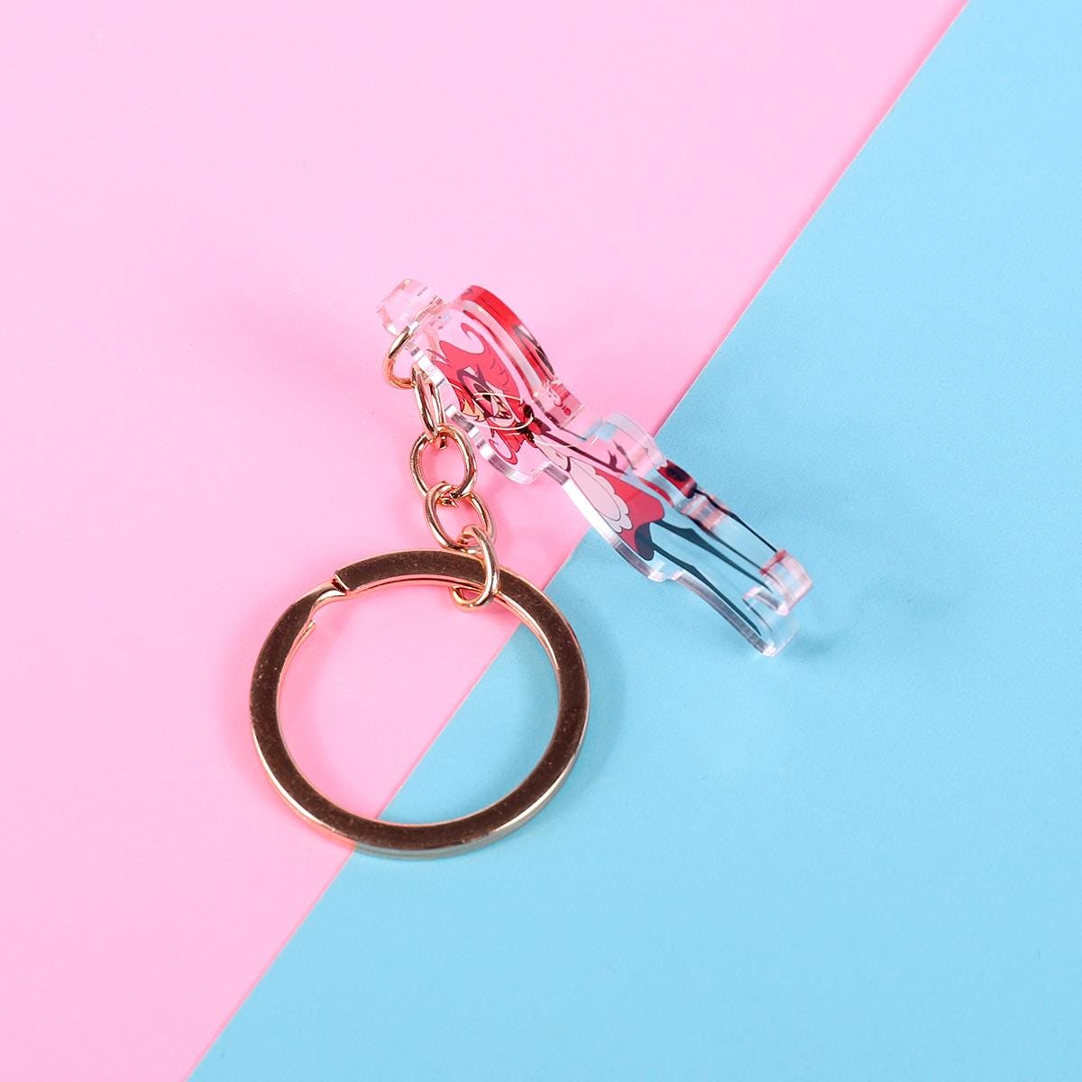 Hazbin Hotel Nifty Double Sided Keychain | 2 Inch Keychain