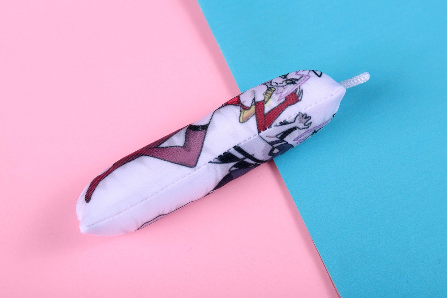 Hazbin Hotel Lute Mini Dakimakura Keychain |  11x3cm Two Way Tricot Daki Keychain Body Pillow (Copy)