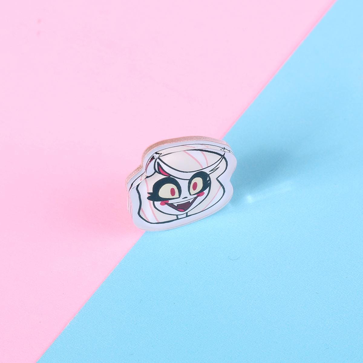 Hazbin Hotel Charlie Morningstar Acrylic Pin | 1" Die Cut Acrylic Pin