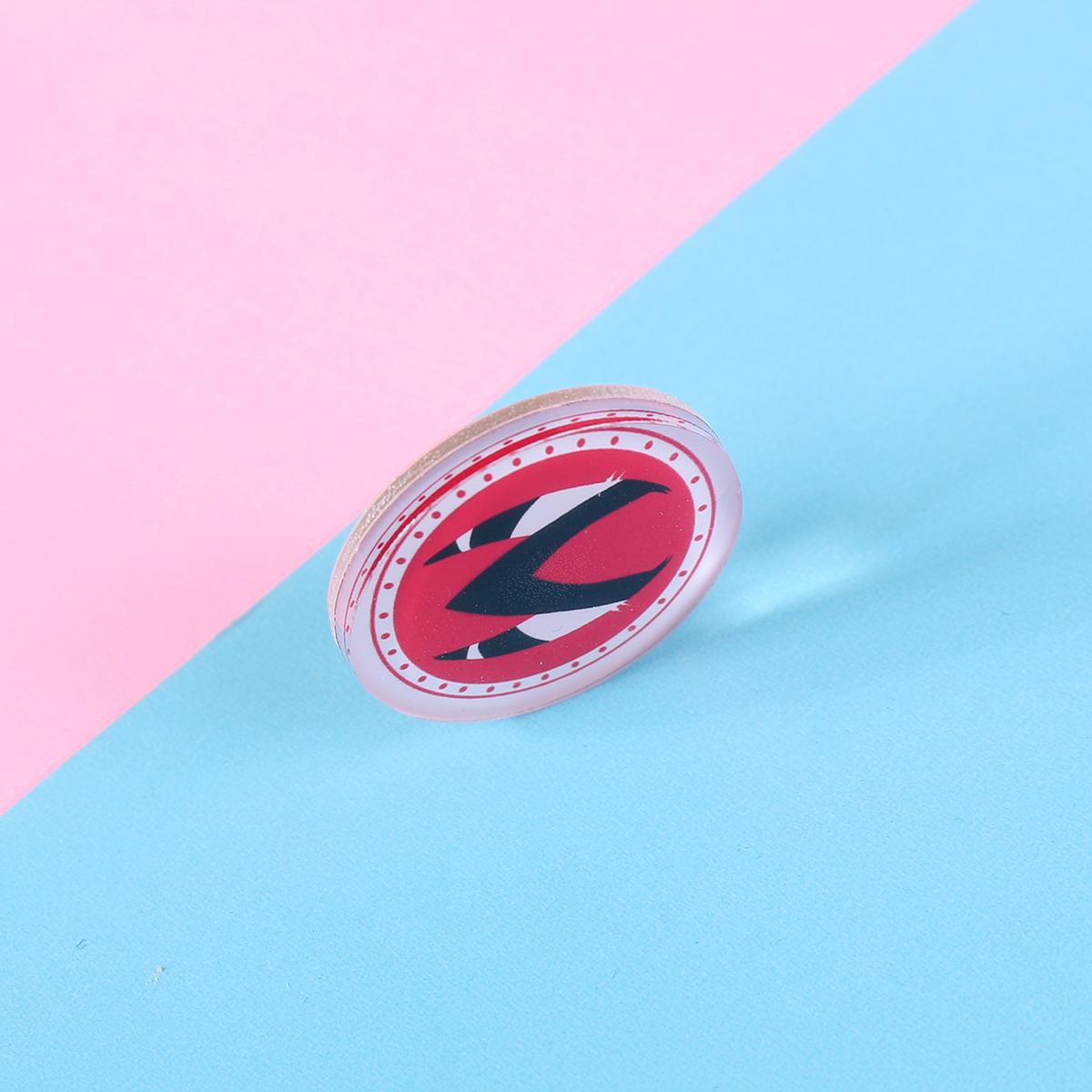 Helluva Boss IMP Logo Acrylic Pin | 1" Die Cut Acrylic Pin