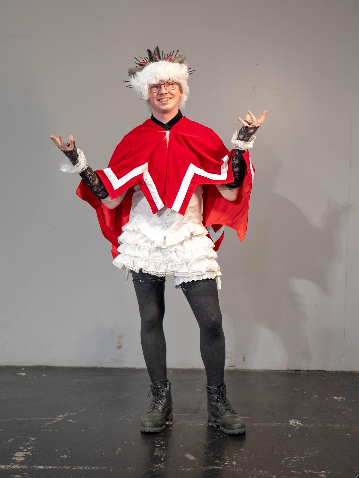 Cult of the Lamb Inspired Lamb Cosplay Cloak