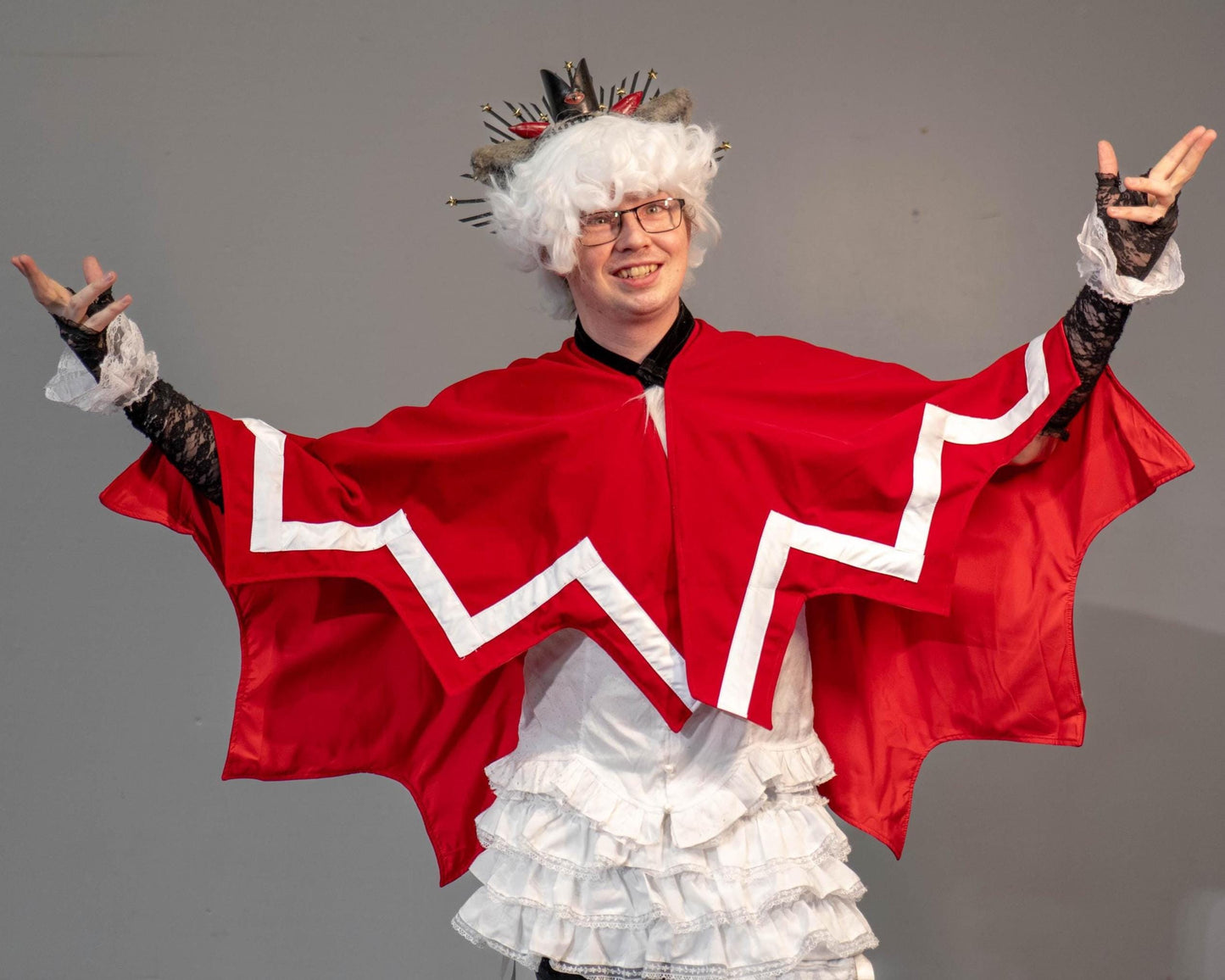 Cult of the Lamb Inspired Lamb Cosplay Cloak