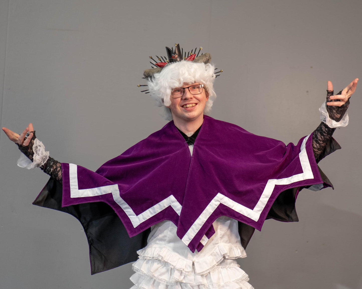 Cult of the Lamb Inspired Goat Cosplay Cloak