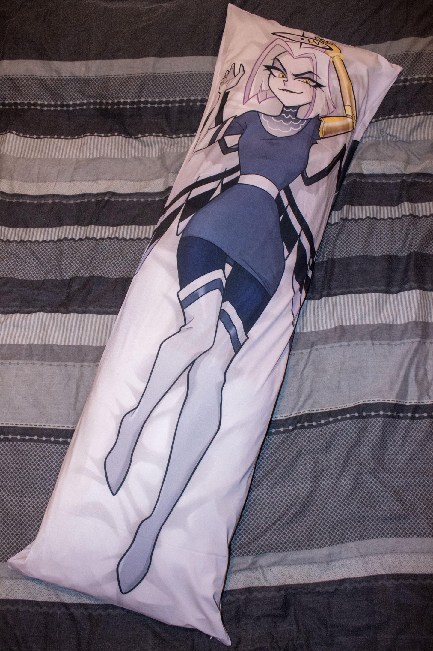 Hazbin Hotel Lute Exorcist Dakimakura Pillowcase |  50x150cm Two Way Tricot Daki Body Pillow
