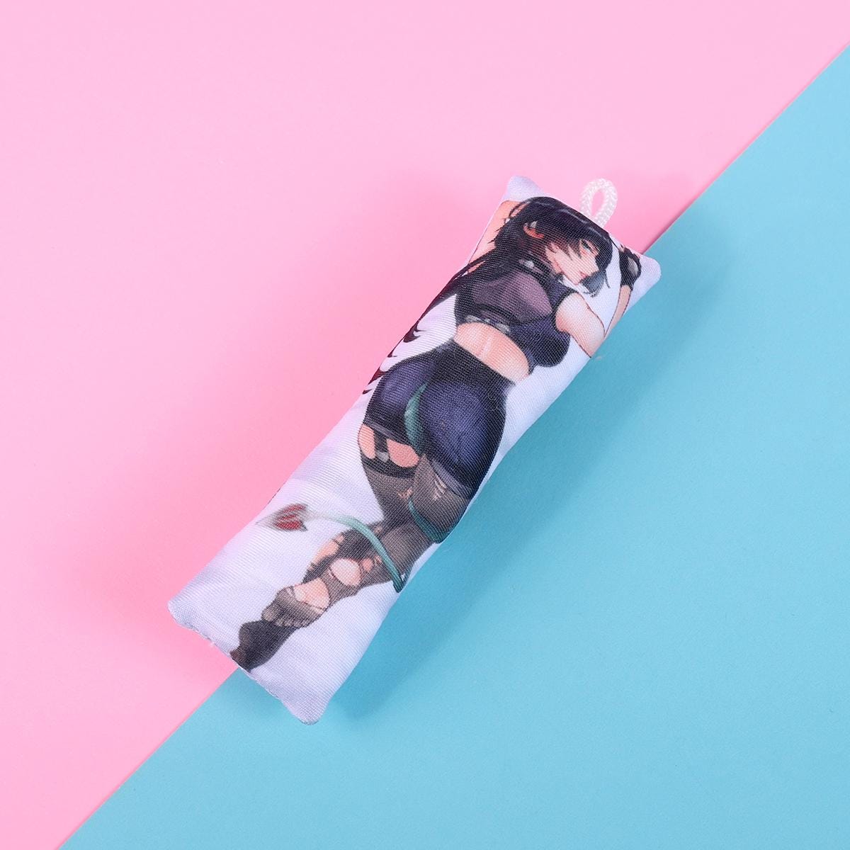 ZZZ Jane Doe Mini Dakimakura Keychain |  11x3cm Two Way Tricot Daki Keychain Body Pillow Zenless Zone Zero