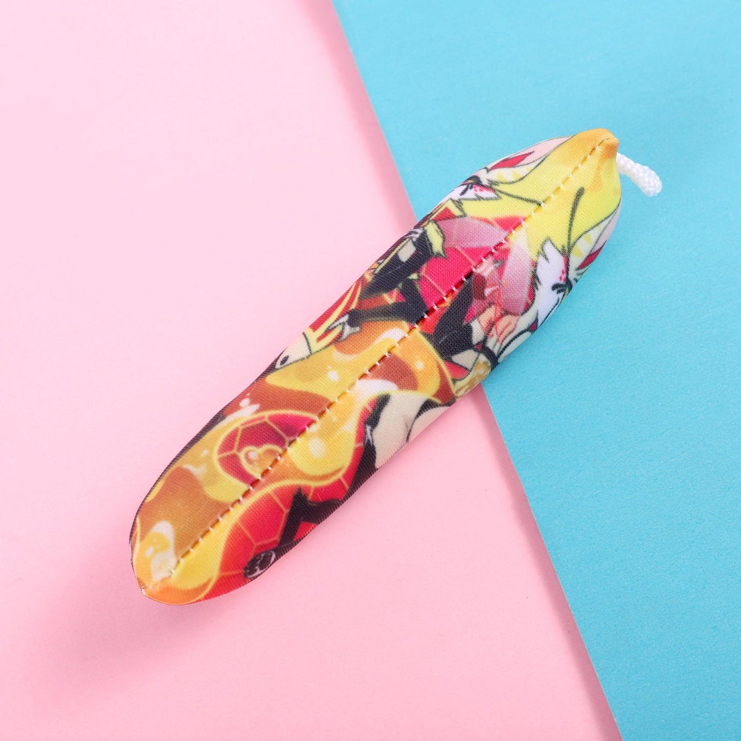 Helluva Boss Queen Bee Mastermind Mini Dakimakura Keychain |  11x3cm Two Way Tricot Daki Keychain