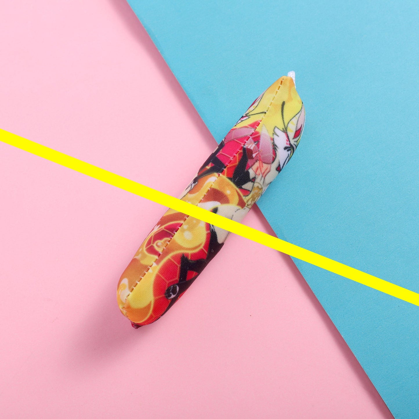 Helluva Boss Queen Bee Mature Mini Dakimakura Keychain |  11x3cm Two Way Tricot Daki Keychain