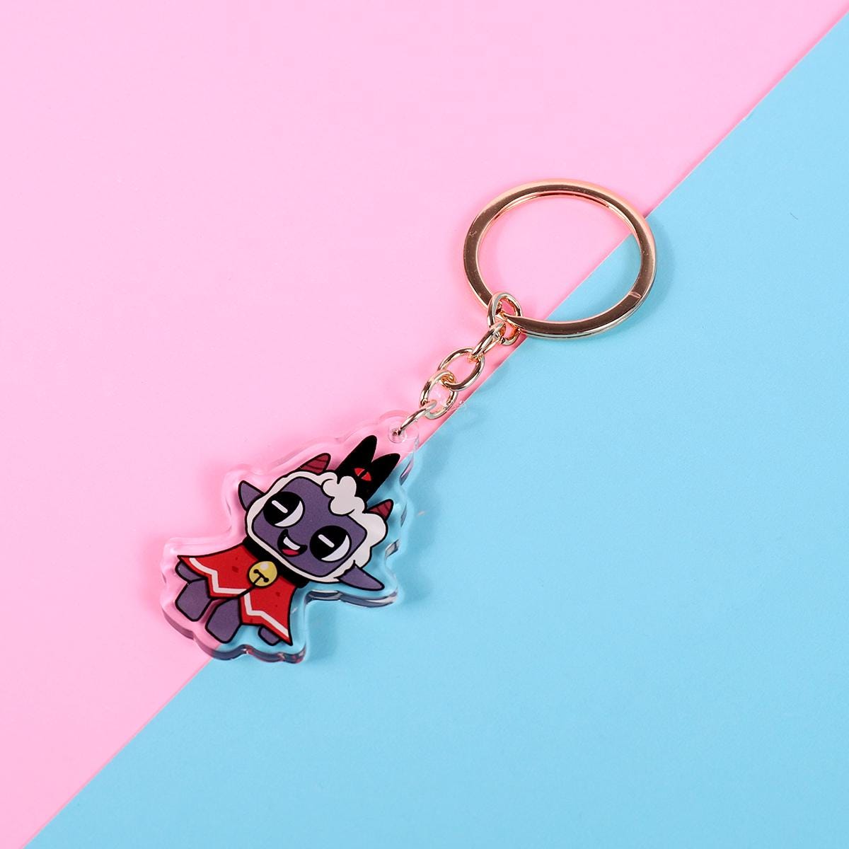 Cult of the Lamb Double Sided Keychain | 2 Inch Keychain