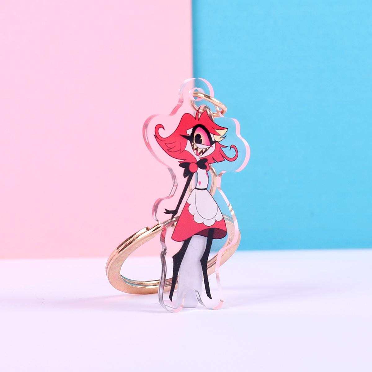 Hazbin Hotel Nifty Double Sided Keychain | 2 Inch Keychain