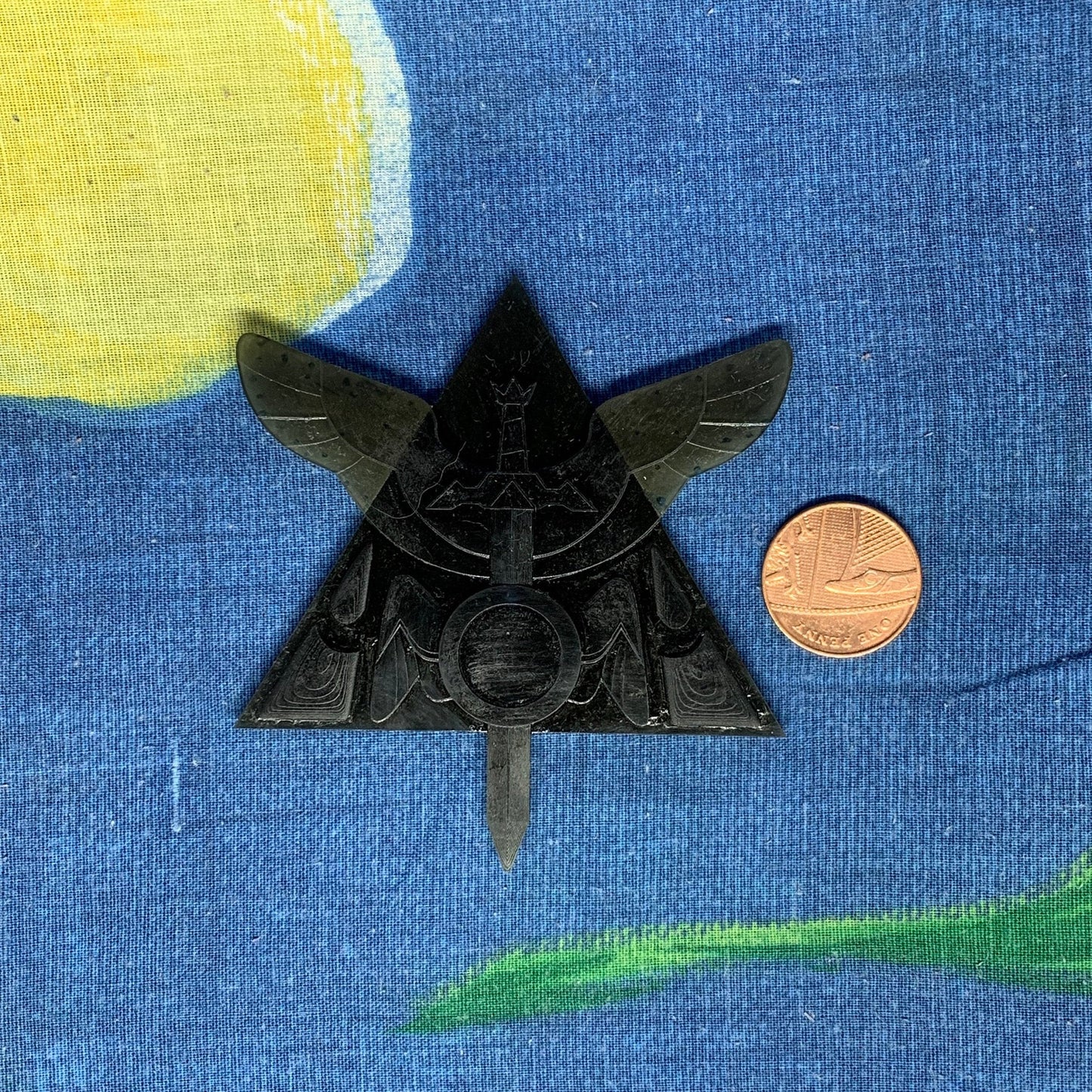 Das Coven-Emblem des Eulenhauskaisers 3D-Druck | Roher 3D-Druck oder gemaltes Eulenhaus-Emblem