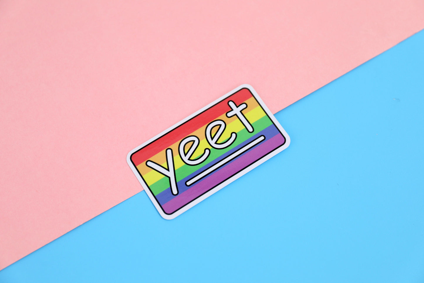 Yeet Pride | 3" gestanzter Vinyl-Aufkleber