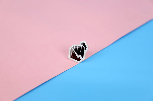 Owl House Construction Coven Acrylic Pin | 1" Die Cut Acrylic Pin