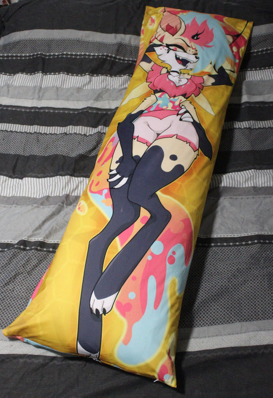 Helluva Boss Queen Bee Dakimakura Pillowcase |  50x150cm Two Way Tricot Daki