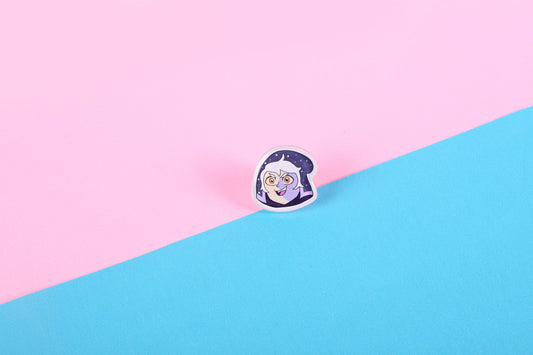 Owl House Collector Acrylic Pin | 1" Die Cut Acrylic Pin