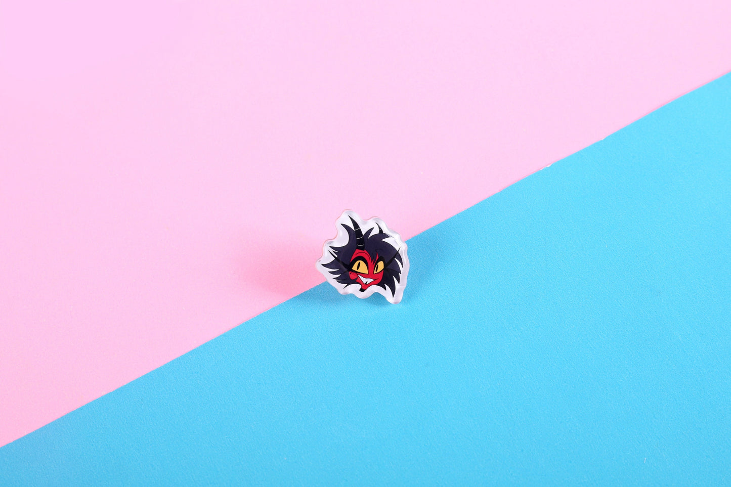 Helluva Boss Millie Acrylic Pin | 1" Die Cut Acrylic Pin