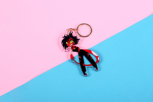 Helluva Boss Millie Double Sided Keychain | 4 Inch Keychain