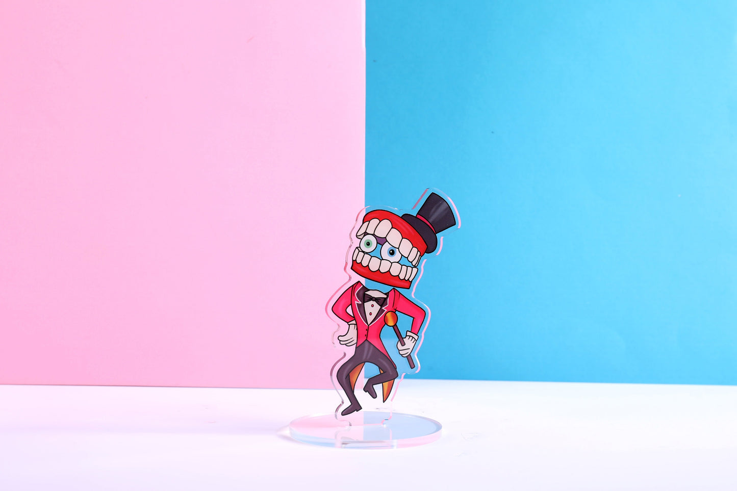 The Amazing Digital Circus Caine Double Sided Acrylic Standee | 4 Inch Standee