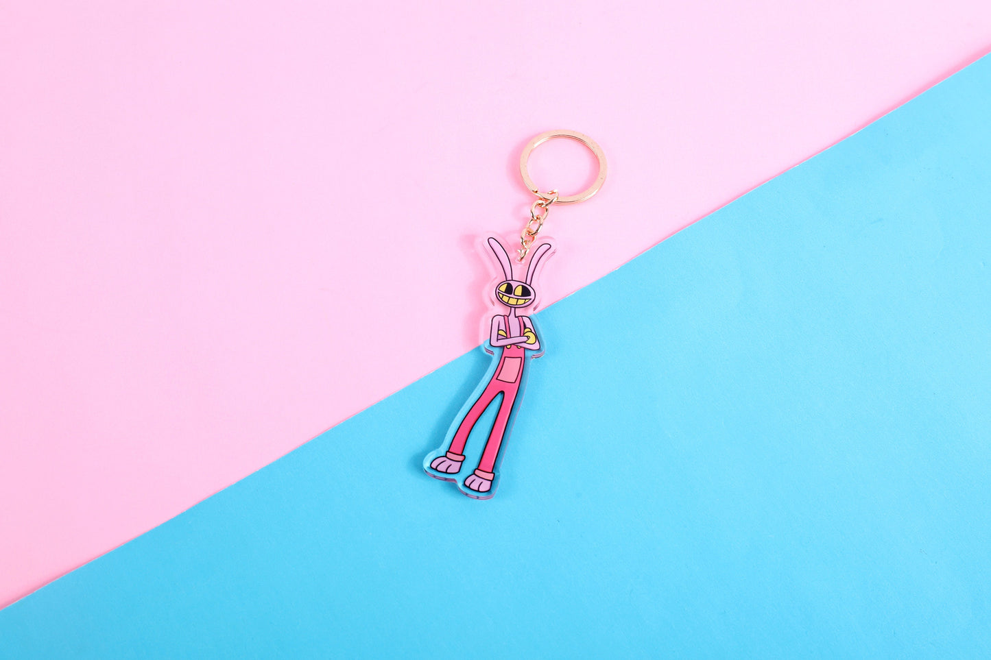 The Amazing Digital Circus Jax Double Sided Keychain | 4 Inch Keychain