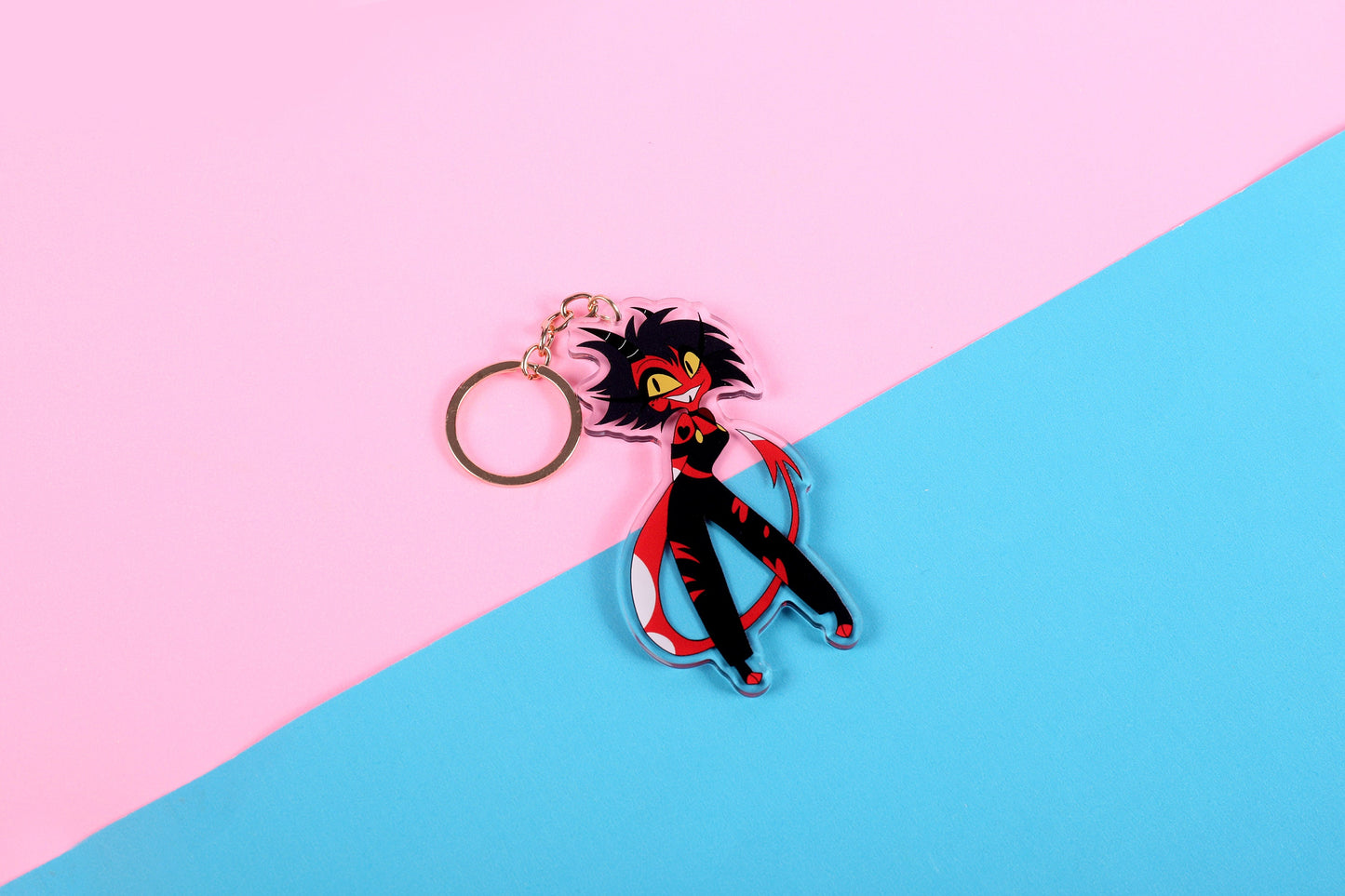 Helluva Boss Millie Double Sided Keychain | 4 Inch Keychain