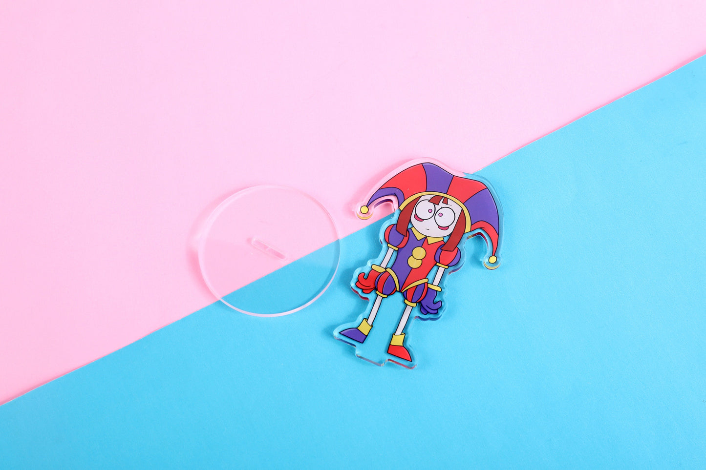 The Amazing Digital Circus Pomni Double Sided Acrylic Standee | 4 Inch Standee