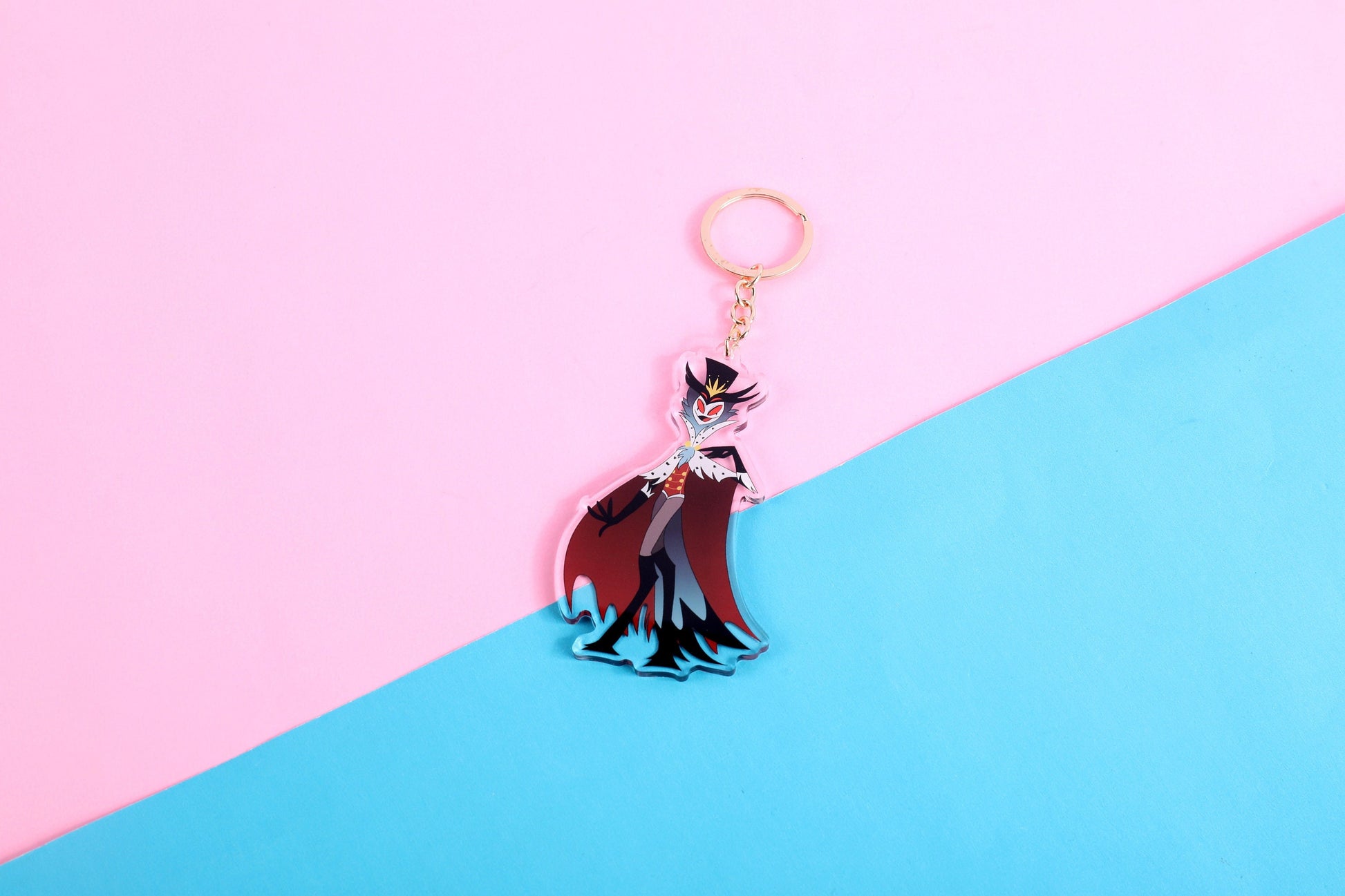 Helluva Boss Stolas Double Sided Keychain | 4 Inch Keychain – Splat Cosplay
